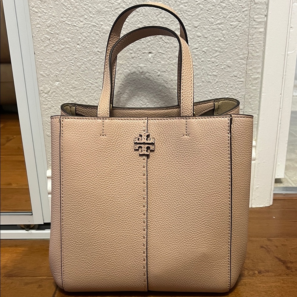 Tory Burch Beige Leather Tote